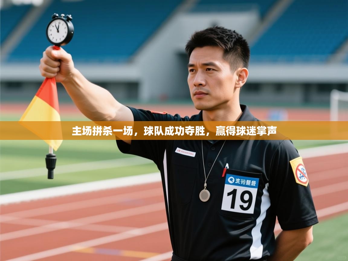 主场拼杀一场，球队成功夺胜，赢得球迷掌声